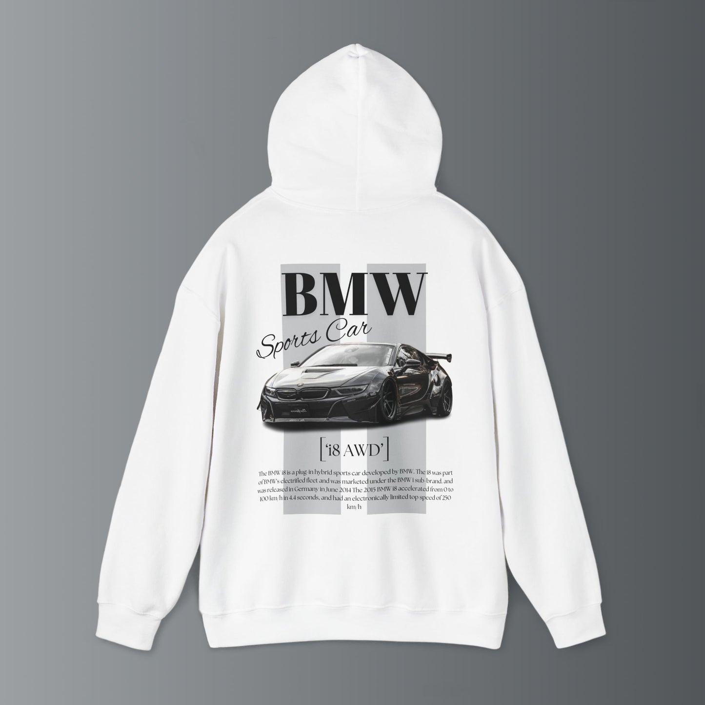 BMW hoodie- gift for teens / birthday gift / car lovers / every day hoodie