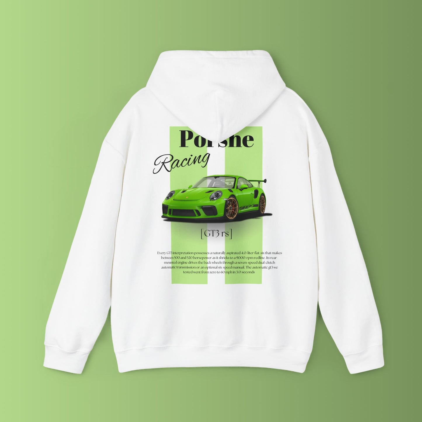 Porshe 911 gt3 rs hoodie- car hoodie / gift for teens / car lovers / fathers day gift / birthday gift