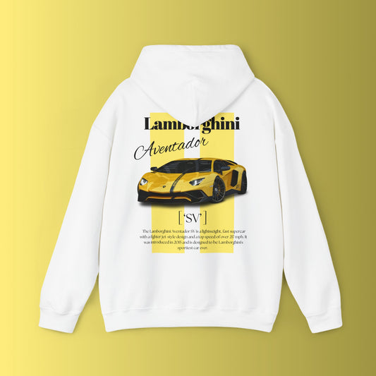 Lamborghini aventador hoodie- car hoodie / gift for teens / car lovers / birthday gifts / every day hoodie