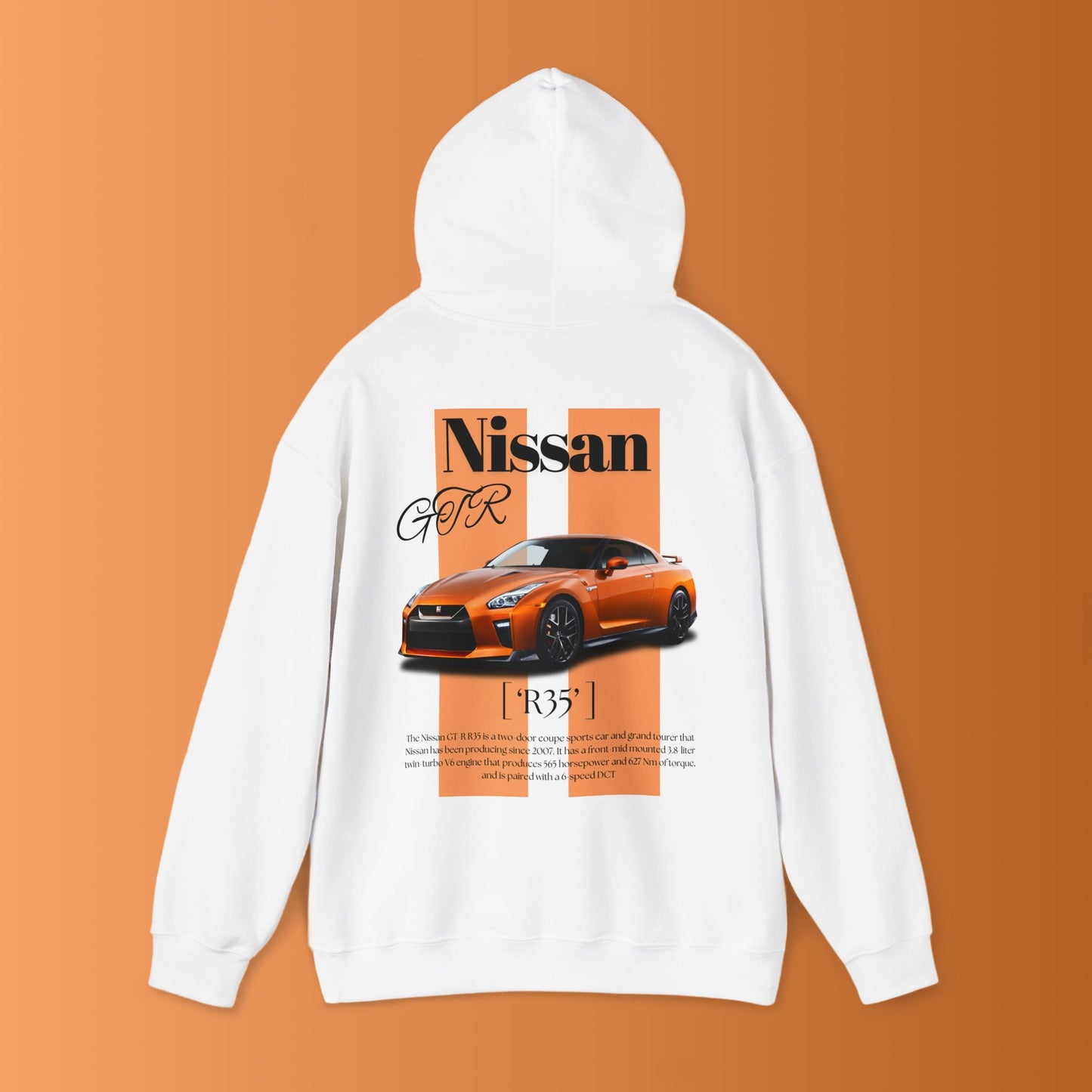 Nissan gt-r hoodie- car hoodie / gift for teens / birthday gifts / car lovers / every day hoodie