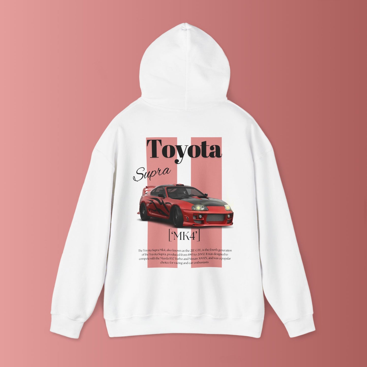 Toyota Supra hoodie- car hoodie /  gift for teens / car lovers / birthday gift / every day hoodie