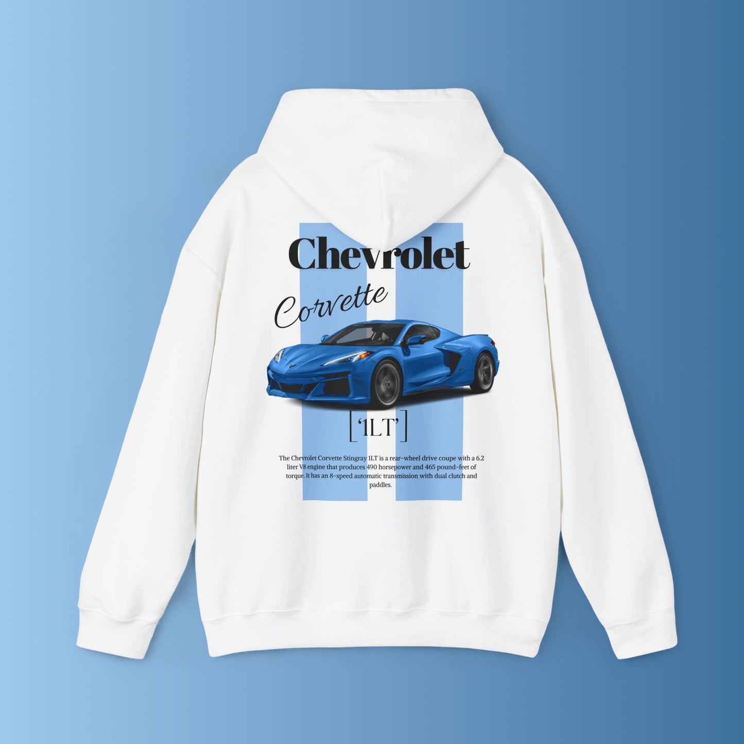 Chevrolet corvette hoodie - car hoodie / gift for teens / every day hoodie / car lovers / Fathers Day gift