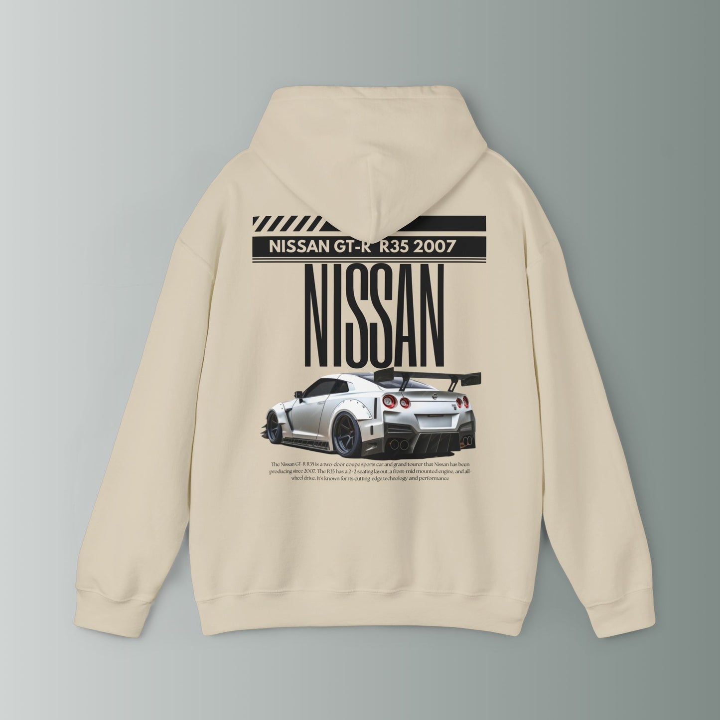 Nissan gt-r hoodie- car hoodie / car lovers / gift for teens / birthday gift / every day hoodie