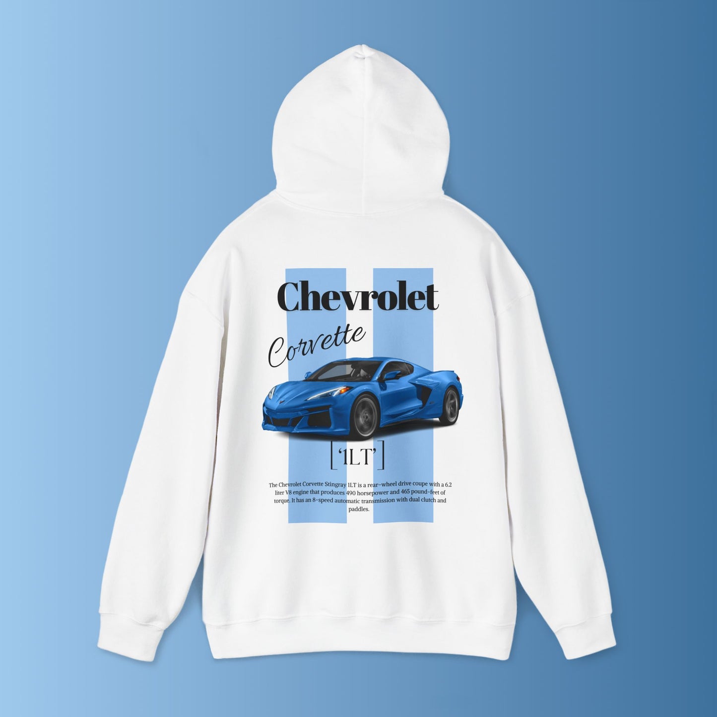 Chevrolet corvette hoodie - car hoodie / gift for teens / every day hoodie / car lovers / Fathers Day gift