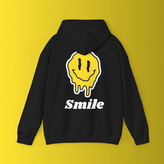 smile hoodie- gift for teens / birthday gift / every day hoodie / smiley face