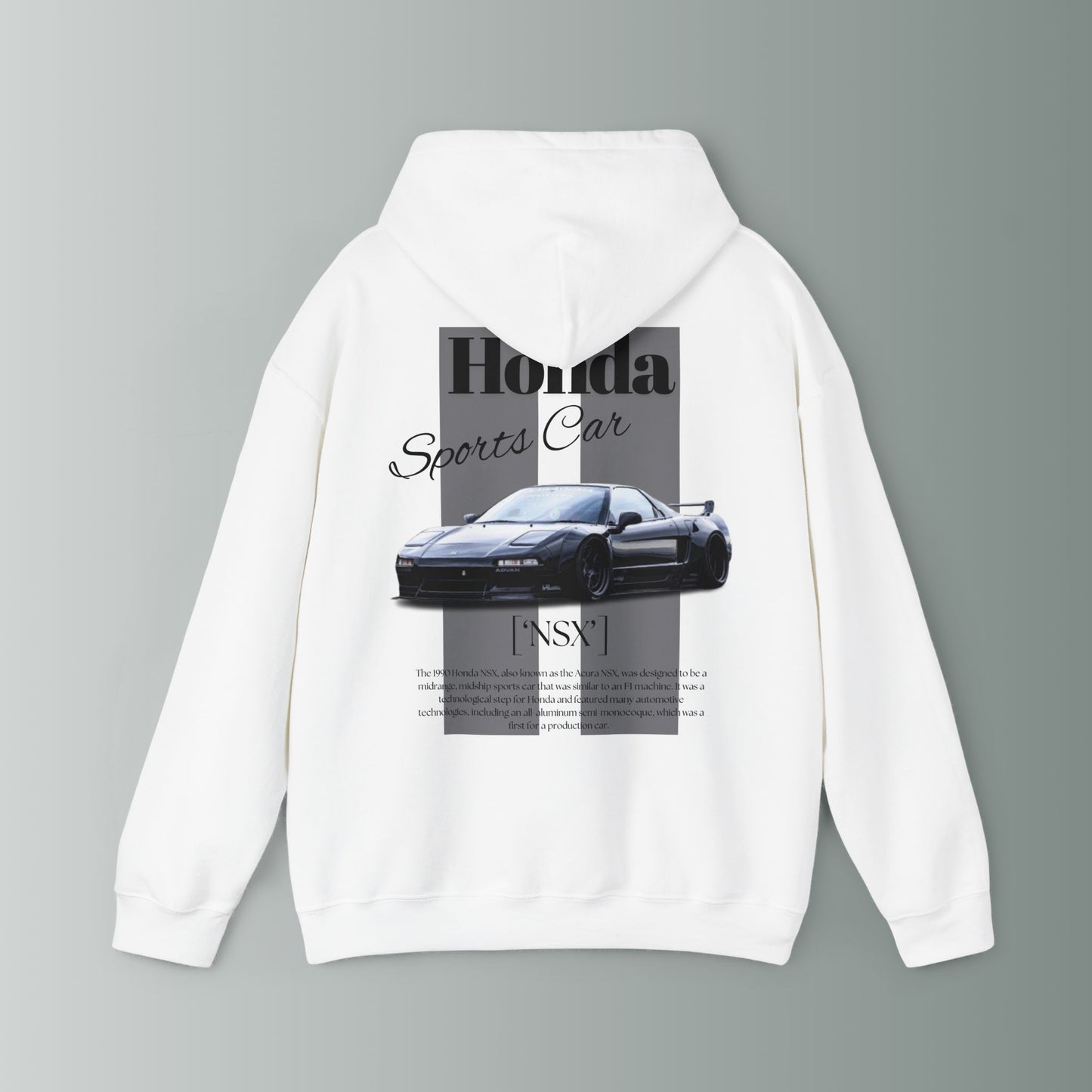 Honda NSX hoodie- gift for teens / every day hoodie / car lovers /