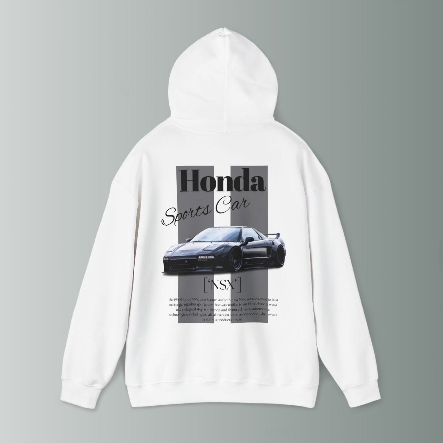 Honda NSX hoodie- gift for teens / every day hoodie / car lovers /