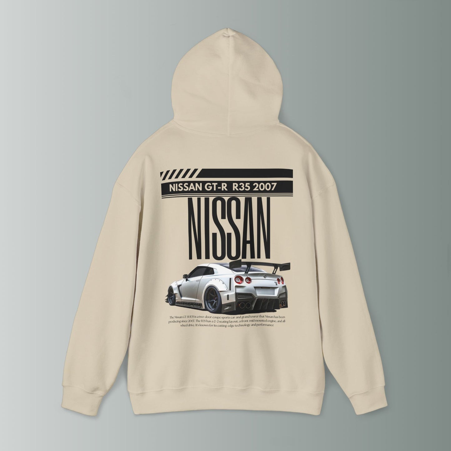 Nissan gt-r hoodie- car hoodie / car lovers / gift for teens / birthday gift / every day hoodie