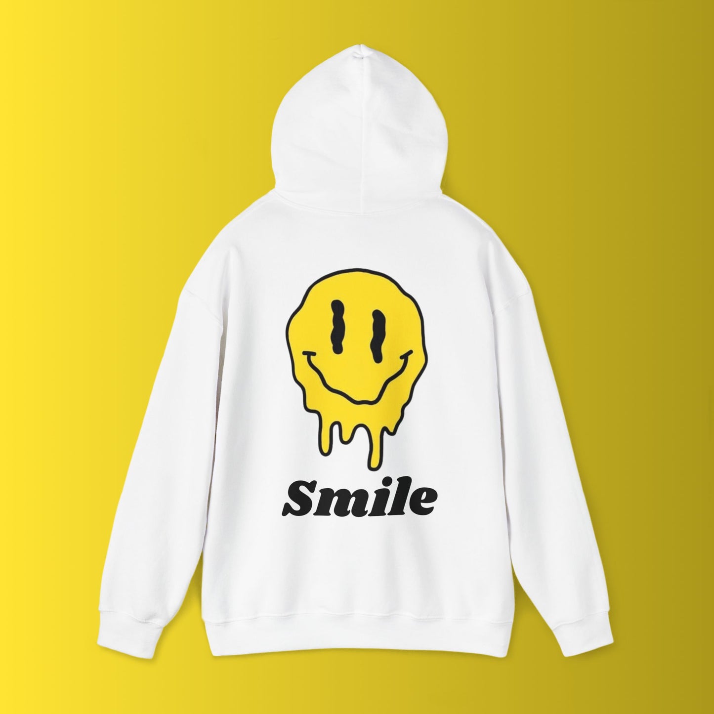 smile hoodie- gift for teens / birthday gift / every day hoodie / smiley face